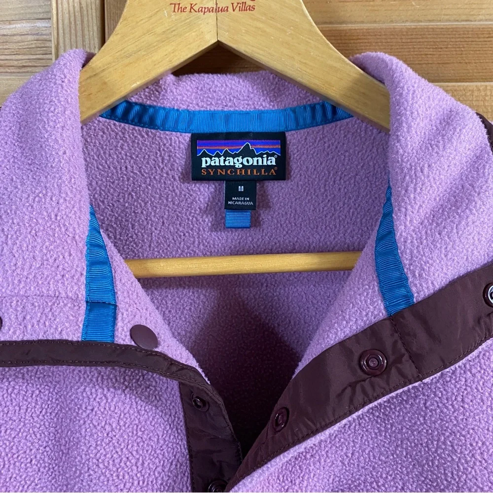 Patagonia Women's Synchilla Snap-T Fleece Pullover M - Picture 2 of 7